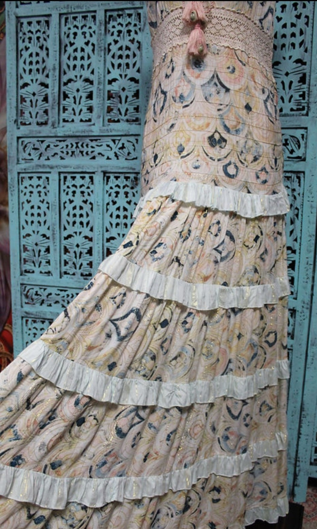 The perfect boho chic maxi dress