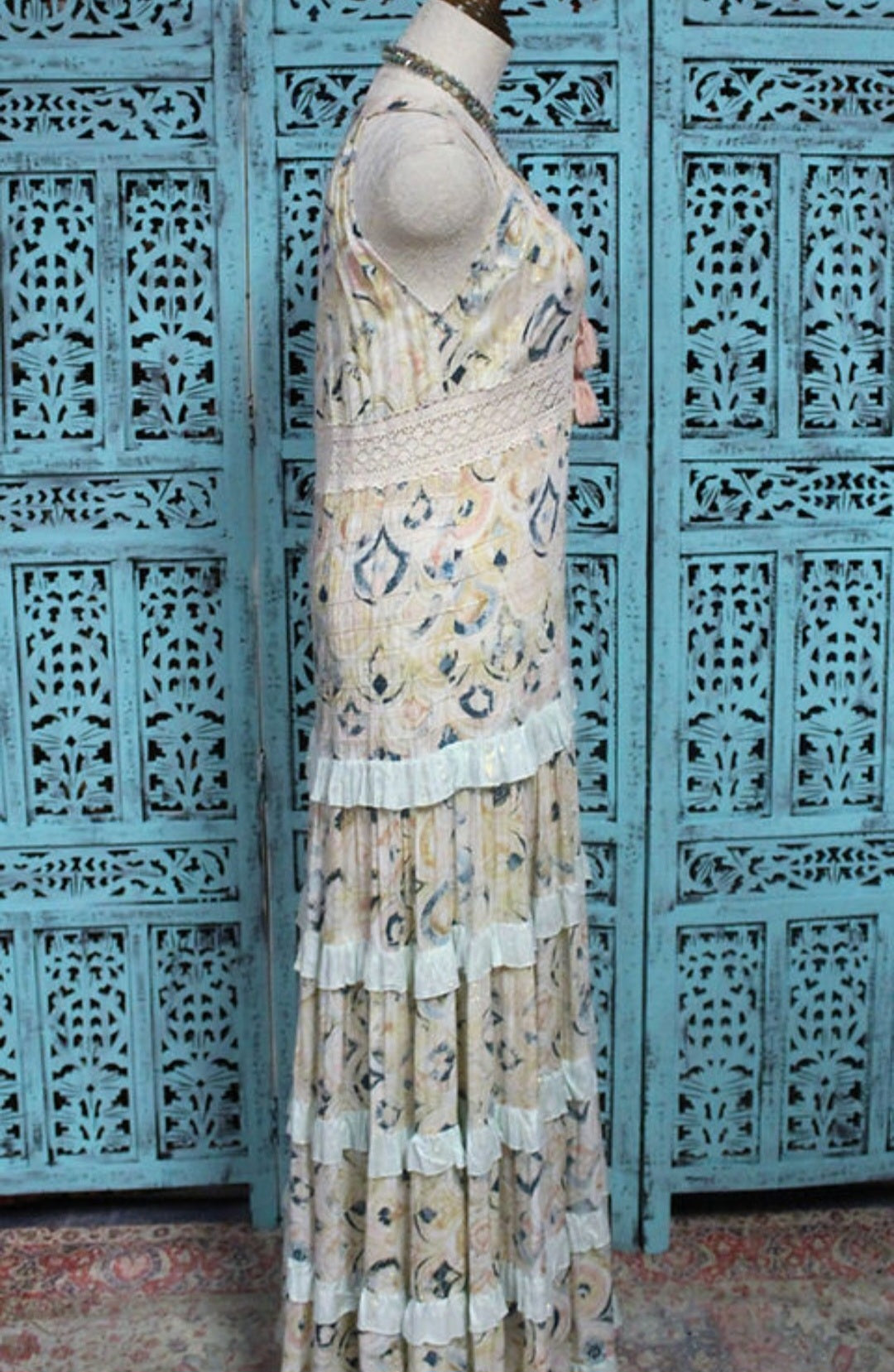 The perfect boho chic maxi dress