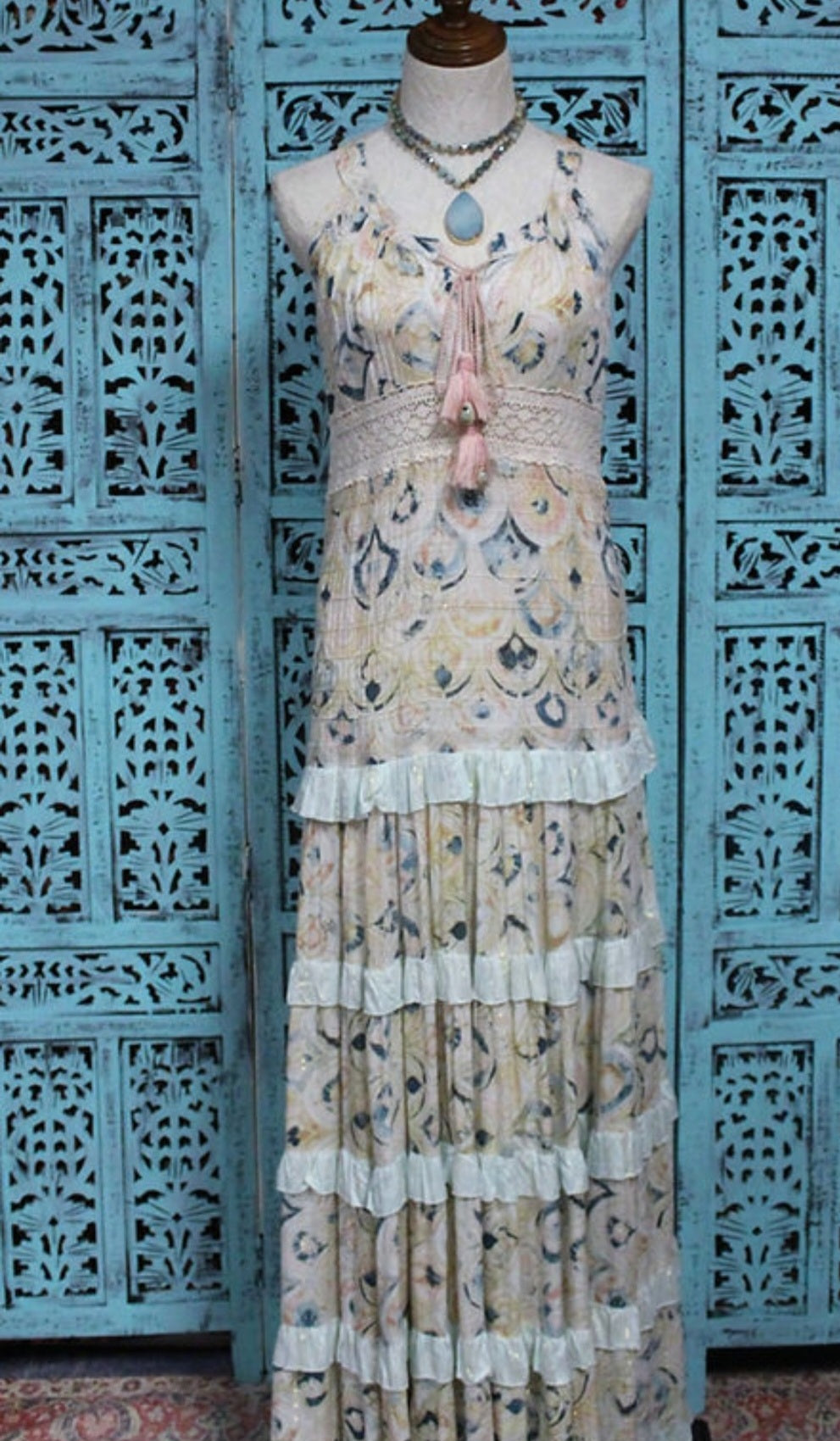 The perfect boho chic maxi dress