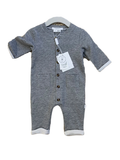Grey 1 Footless Onesie