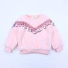 Doe a Dear - Sequin Furry Sweatshirt