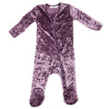 Oh Baby - Zipper Ruffle Footie Lavendar