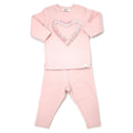Ruffle Heart Pink Set