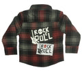 Black Red Flannel Shirt