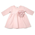 Baby Rib Dress Pale Pink