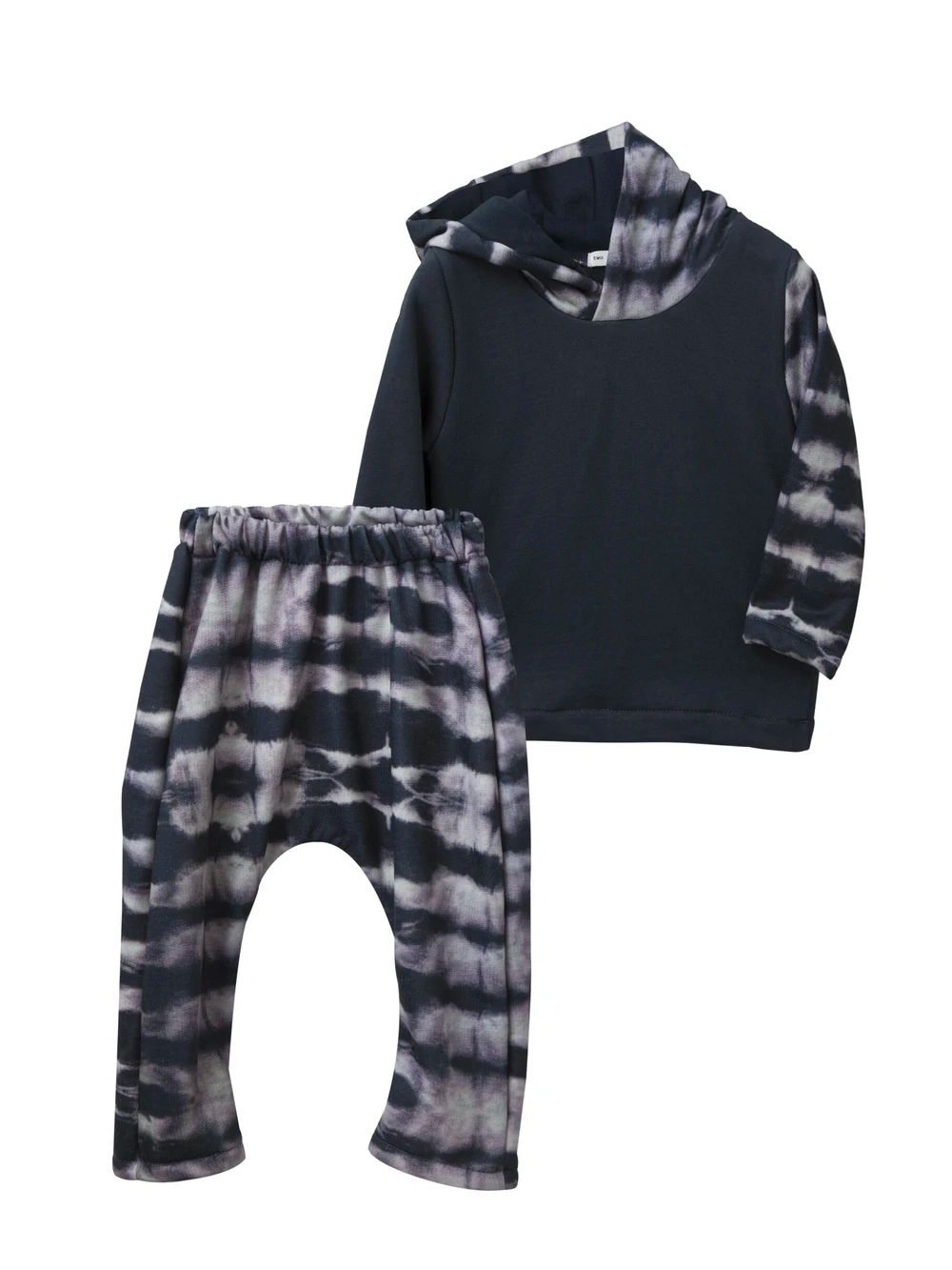 JAVA SET W/HOODIE & TIE DYE SLOUCHY PANTS