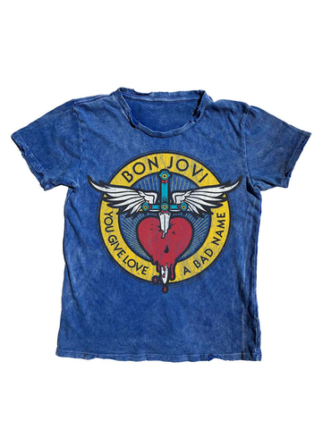 Bon Jovi Distressed Tee