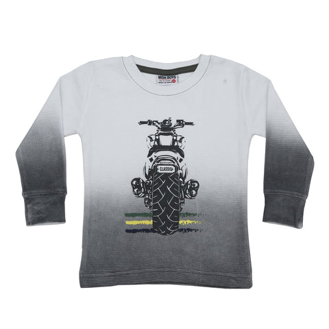 White Motorcycle Thermal