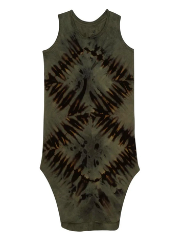 Lexi Tank Dress Zebra Dark