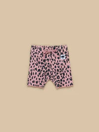 HuxBaby - Leopard Rib Short Set