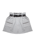 Gray Cargo Skirt