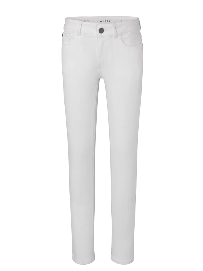 Chloe Stretch Skinny Jeans Snow White