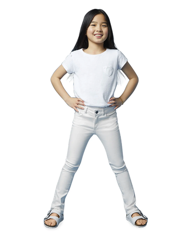 Chloe Stretch Skinny Jeans Snow White