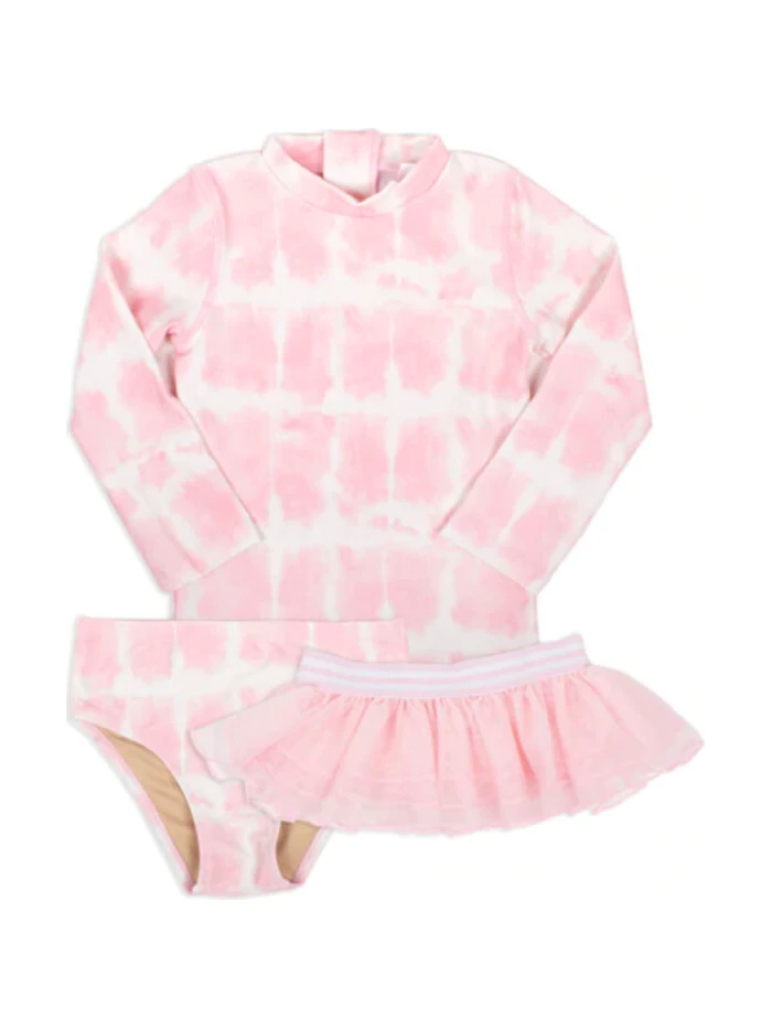 Pink Tie Dye Set