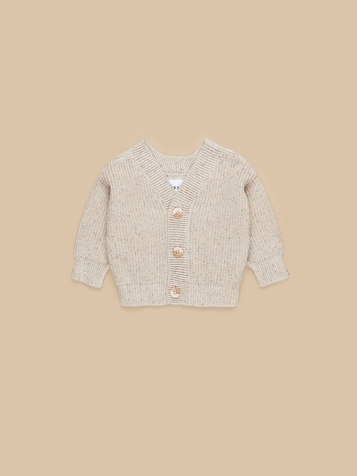 Huxbaby - Sprinkles Knit Cardi Almond
