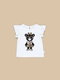 Huxbaby - Heart Eyes Frill Tee