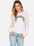 Monica Rainbow Skull Cloud Sweatshirt