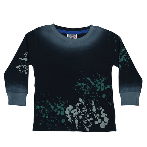 Navy Splatter Thermal