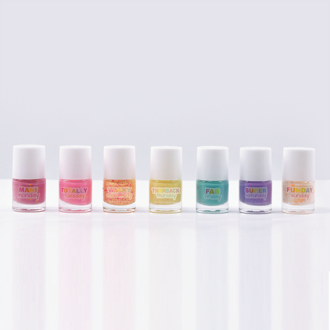 Days Of The Week Nail Polish